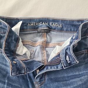 American Eagle Outfitters High Rise Blue Jeans